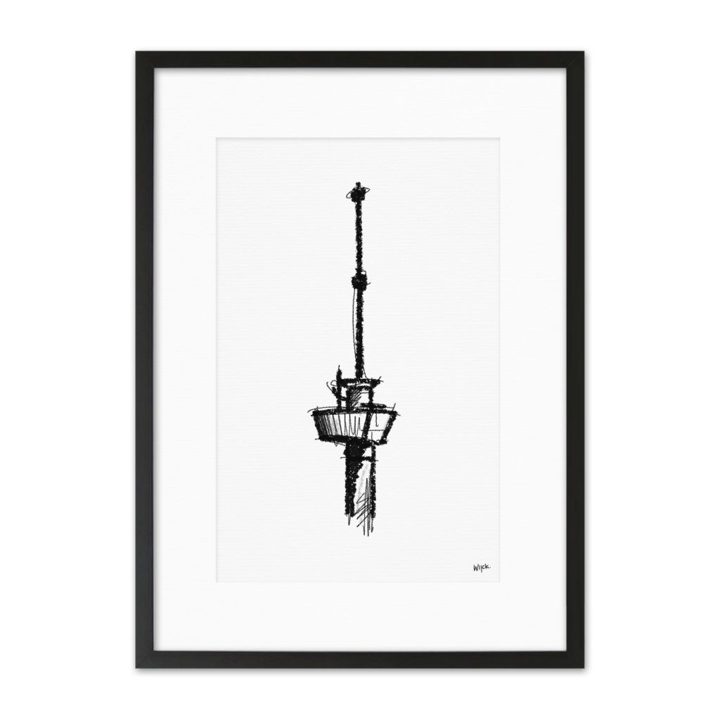 Affiches de Rotterdam - Euromast | WIJCK.