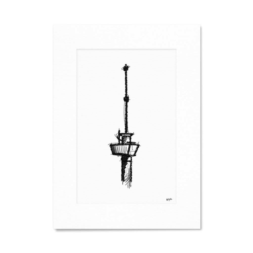 Affiches de Rotterdam - Euromast | WIJCK.