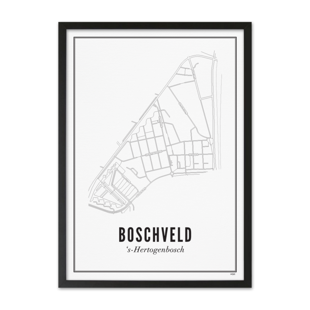 Affiches de 's Hertogenbosch - Boschveld | WIJCK.