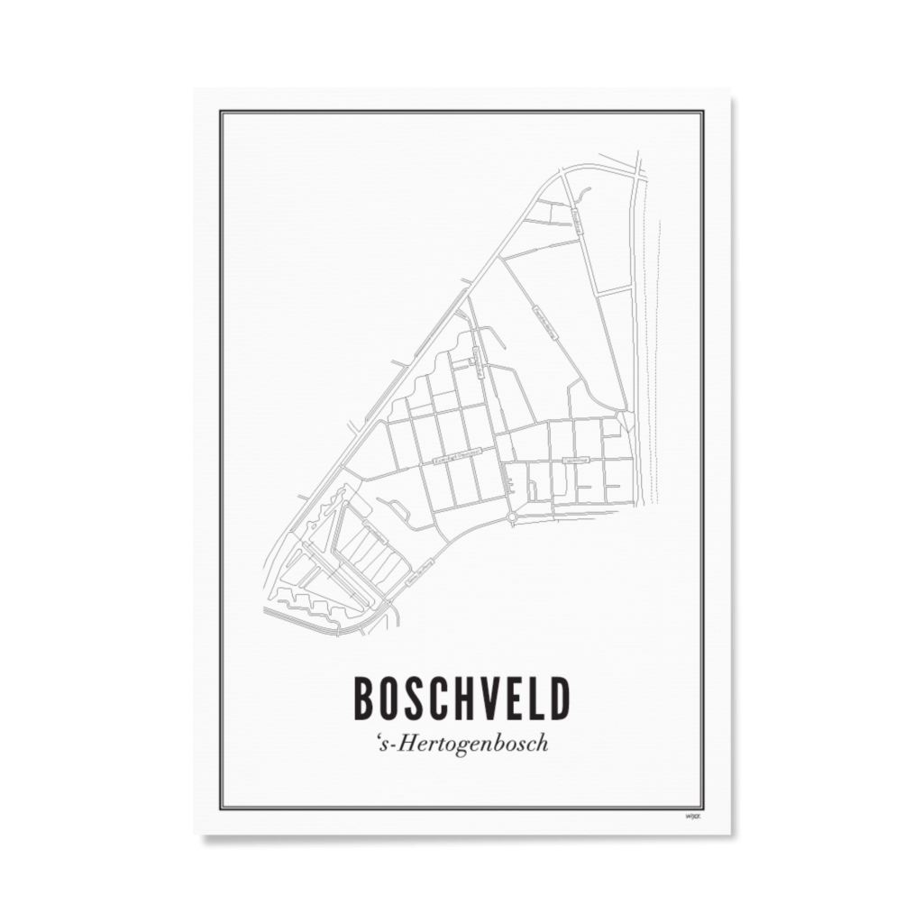 Affiches de 's Hertogenbosch - Boschveld | WIJCK.