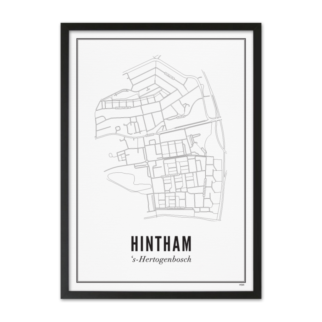 Affiches de 's Hertogenbosch - Hintham | WIJCK.
