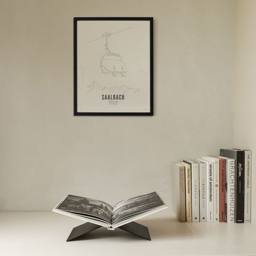 Poster van Saalbach - Skilift | WIJCK. 