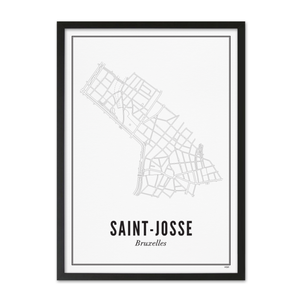 Affiches de Bruxelles - Saint-Josse | WIJCK.