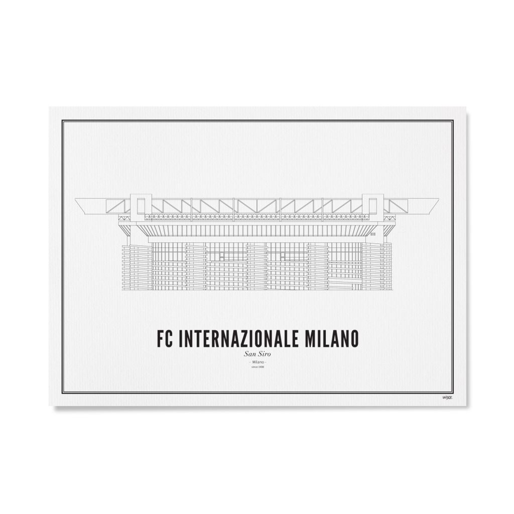 Poster van San Siro - FC Internazionale Milano | WIJCK. 