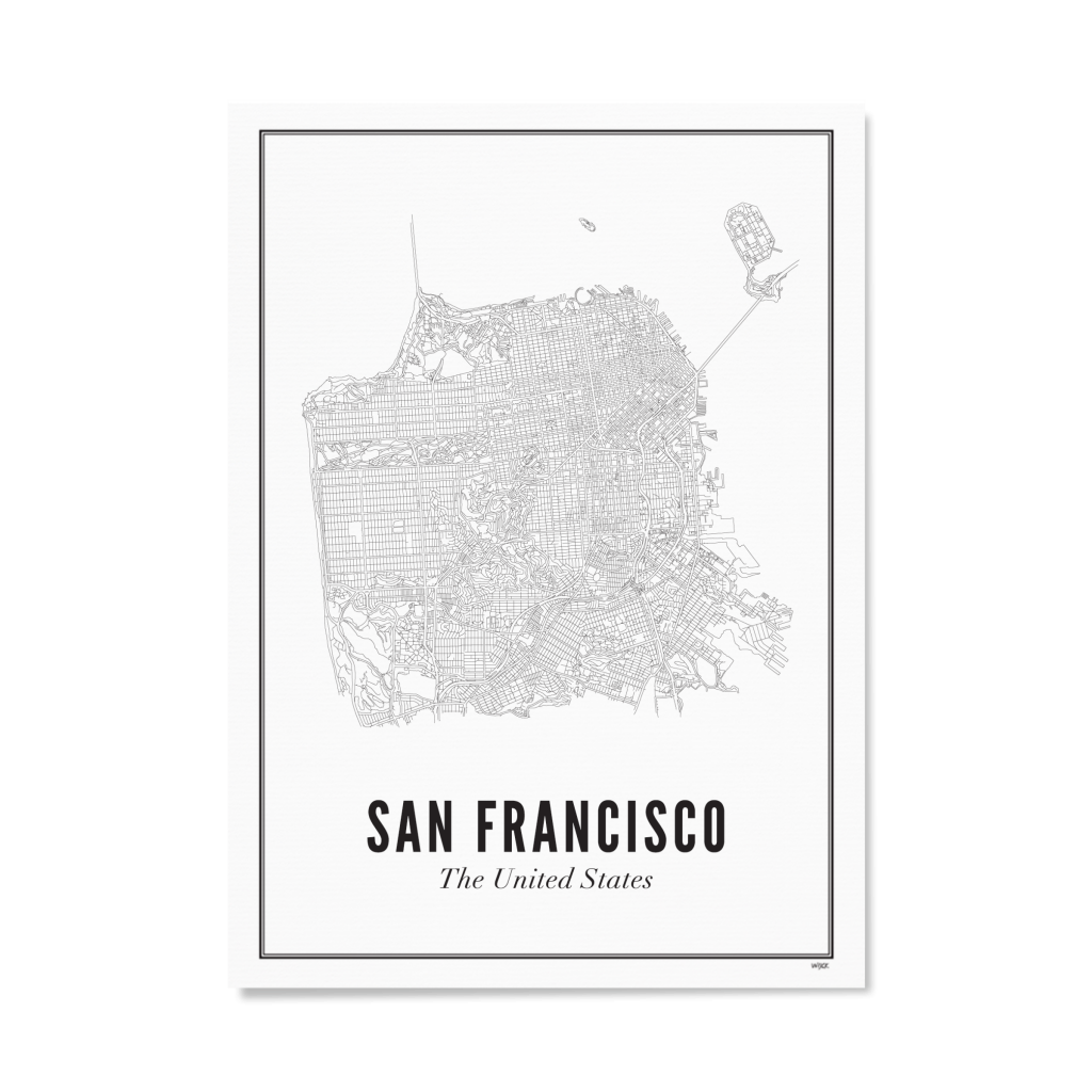 Poster of San Francisco - City | WIJCK.