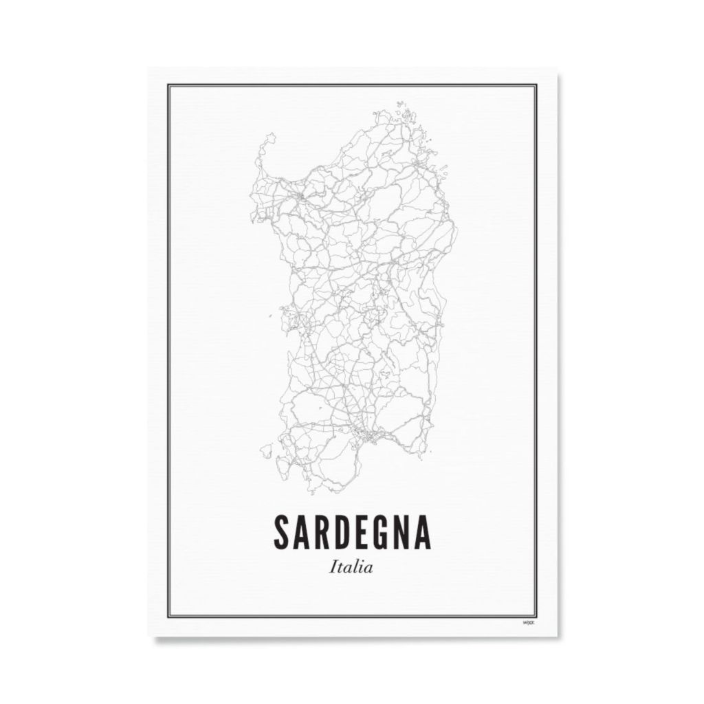 Poster of Sardinia | WIJCK.
