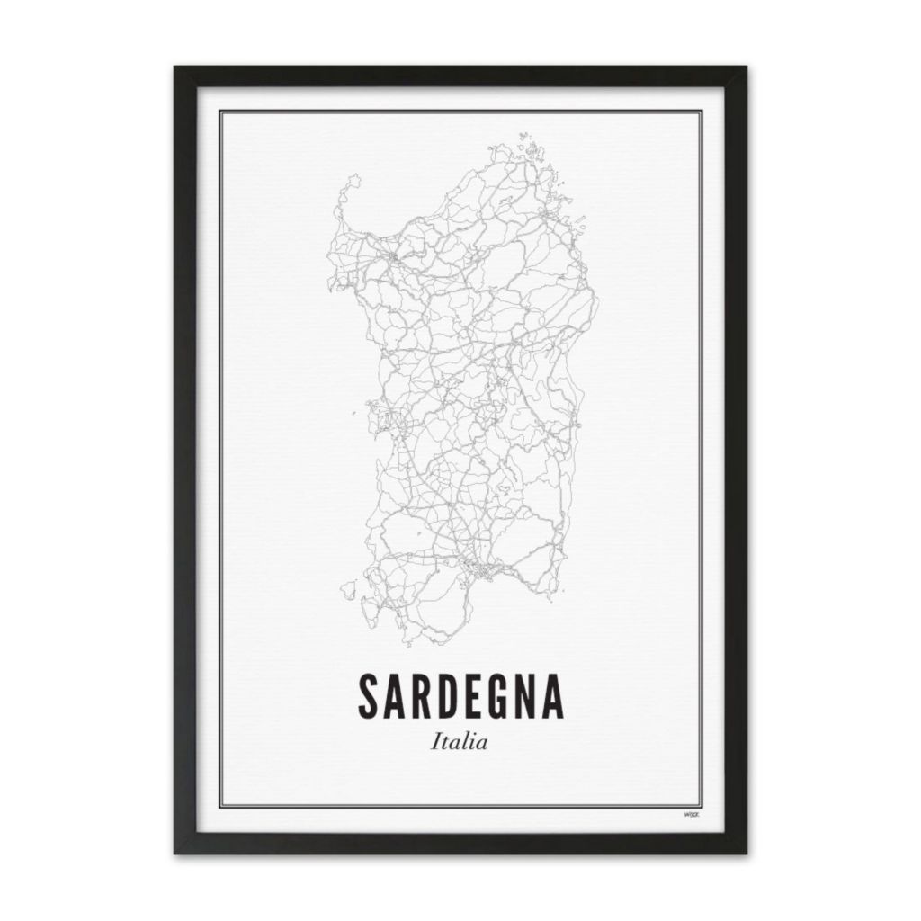 Poster of Sardinia | WIJCK.