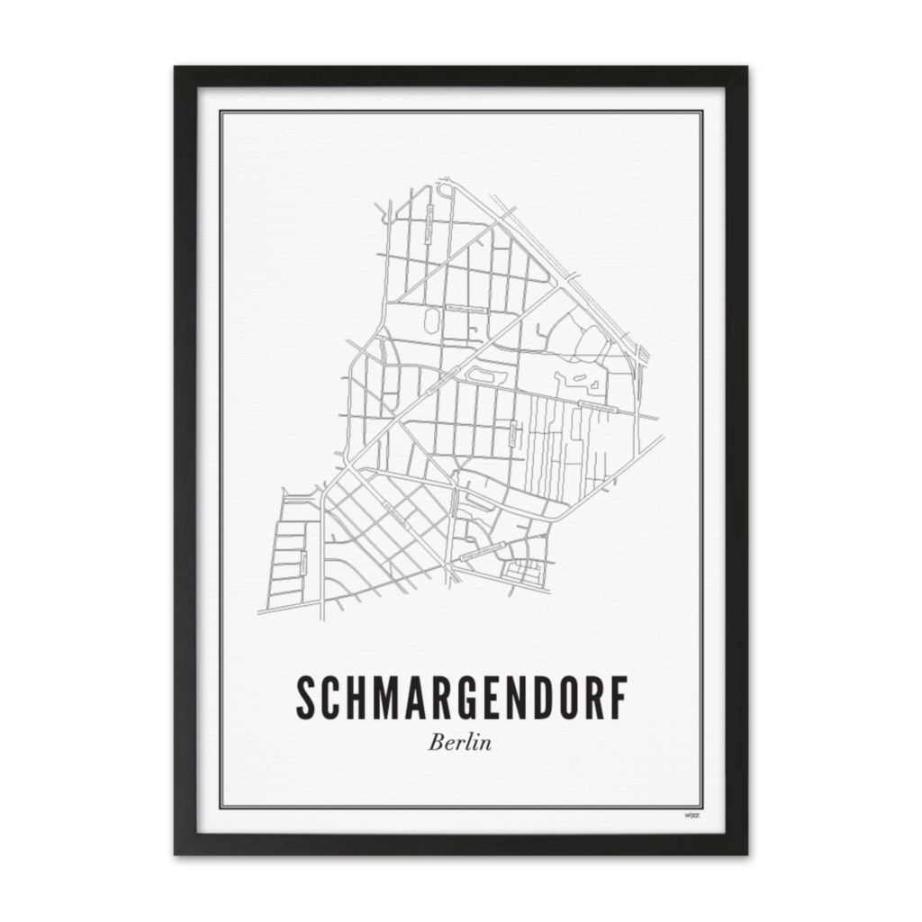 Poster von Berlin - Schmargendorf | WIJCK.
