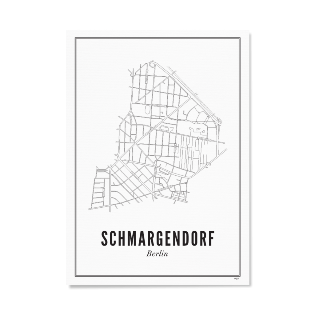 Poster von Berlin - Schmargendorf | WIJCK.