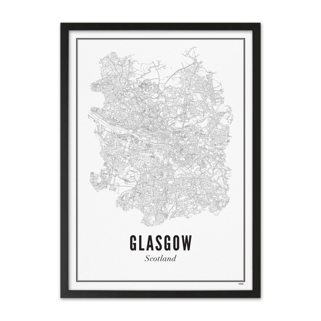 Poster of Glasgow - City | WIJCK.