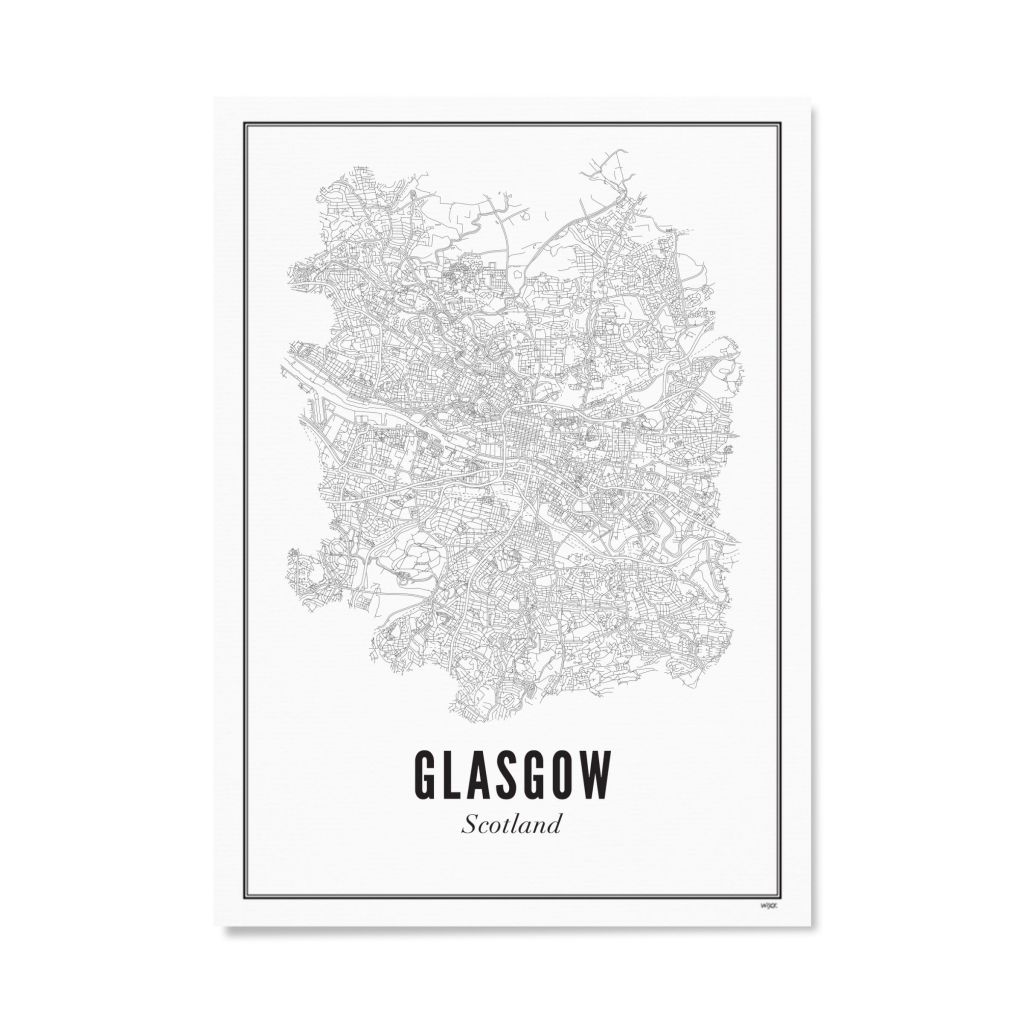 Poster of Glasgow - City | WIJCK.