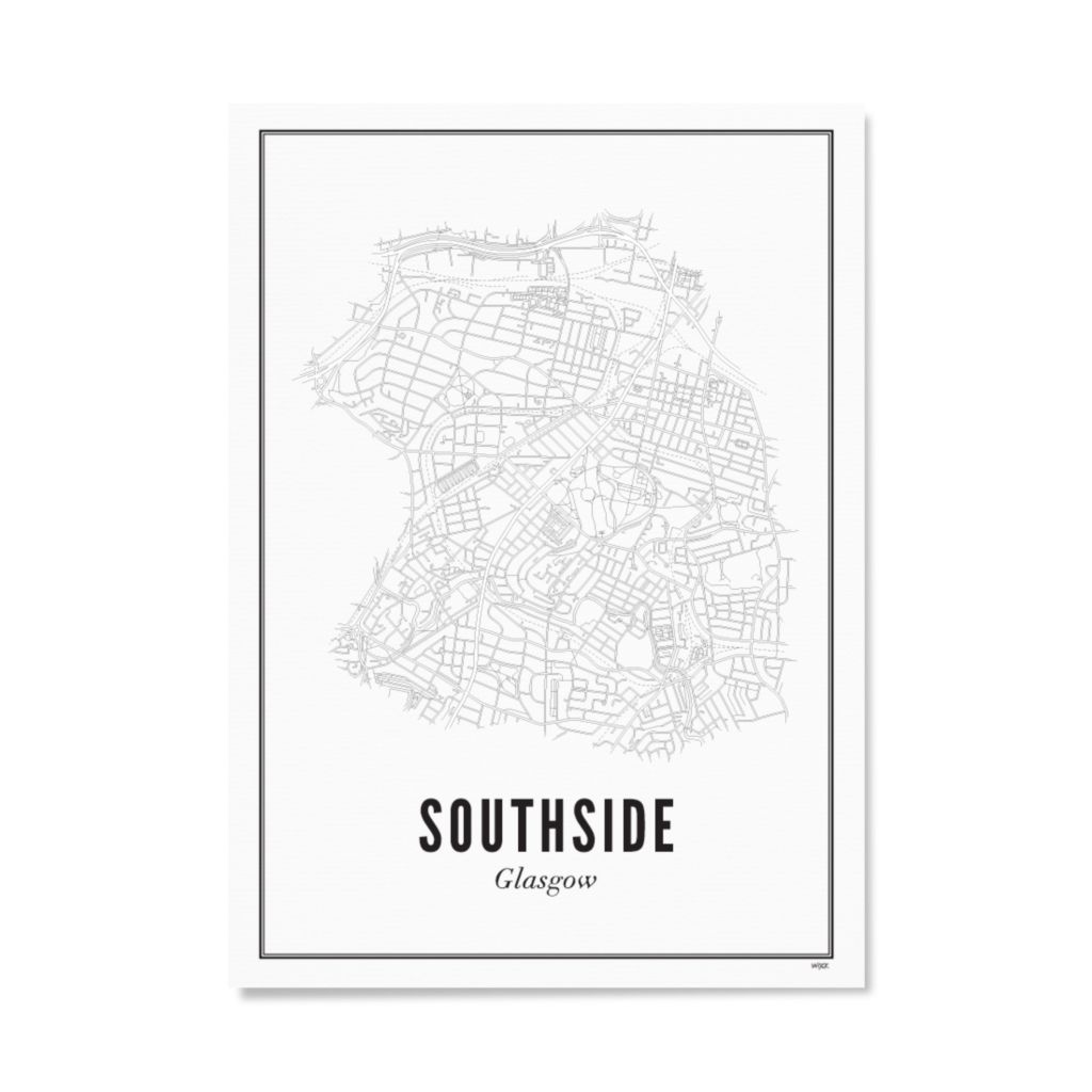 Affiches de Glasgow - Southside | WIJCK.