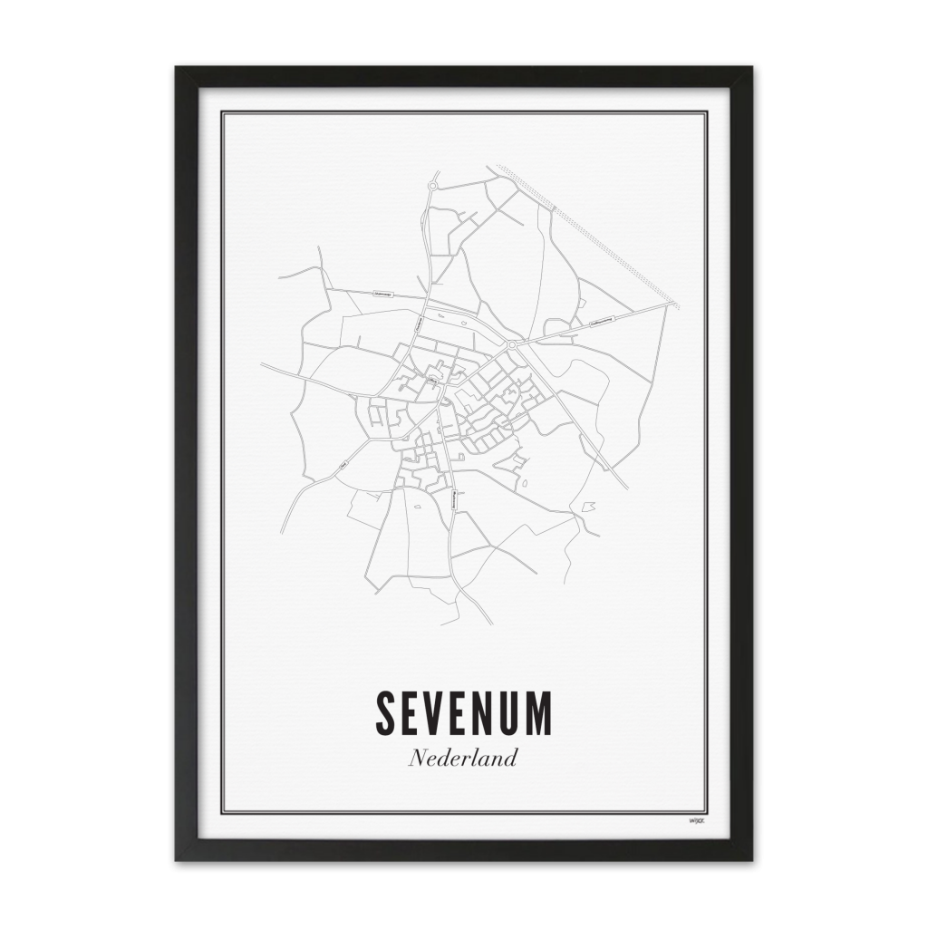 Poster von Sevenum - Stadt | WIJCK.