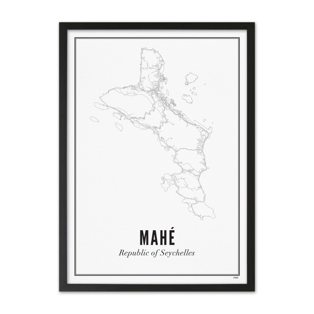 Poster von Mahé | WIJCK.