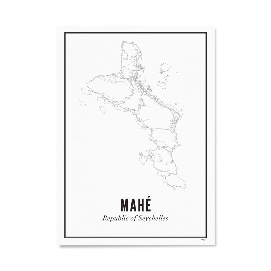 Poster von Mahé | WIJCK.