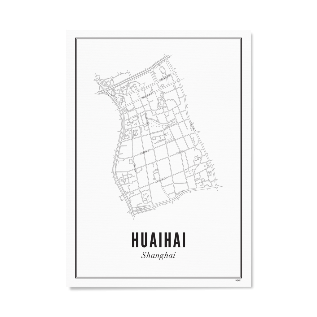 Affiches de Shanghai - Huaihai | WIJCK.