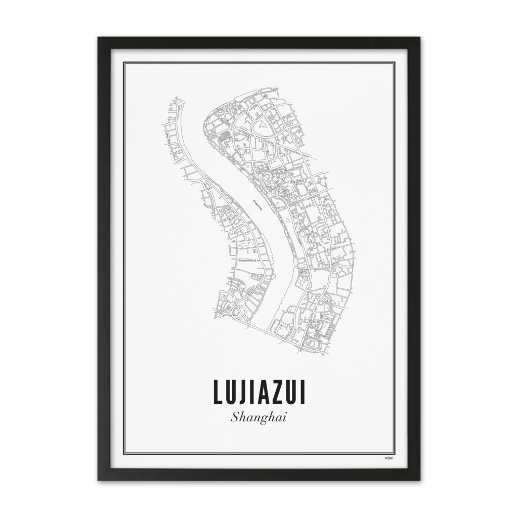Poster of Shanghai - Lujiazui | WIJCK.