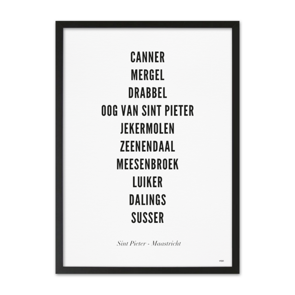 Poster von Maastricht - Sint Pieter | WIJCK.