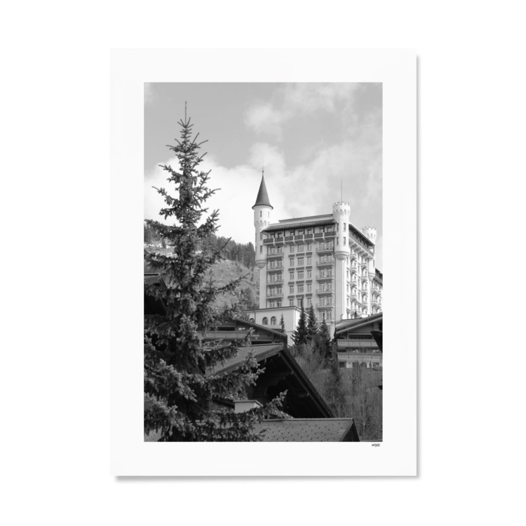 Poster von Gstaad Palace | WIJCK.