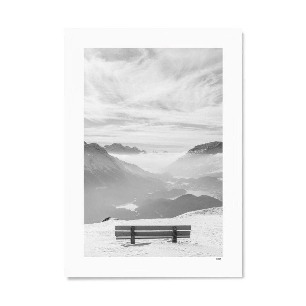 Poster van View on the Alps | WIJCK.