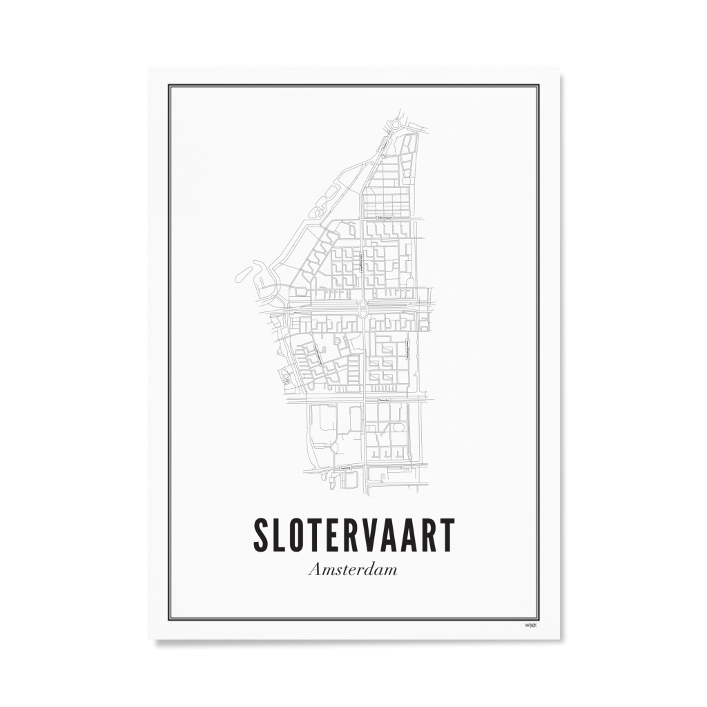 Affiches de Amsterdam - Slotervaart | WIJCK.