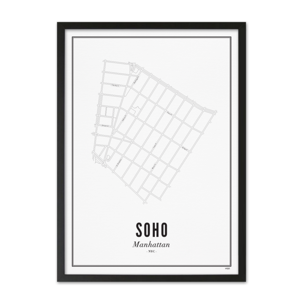 Poster von New York - SoHo | WIJCK.