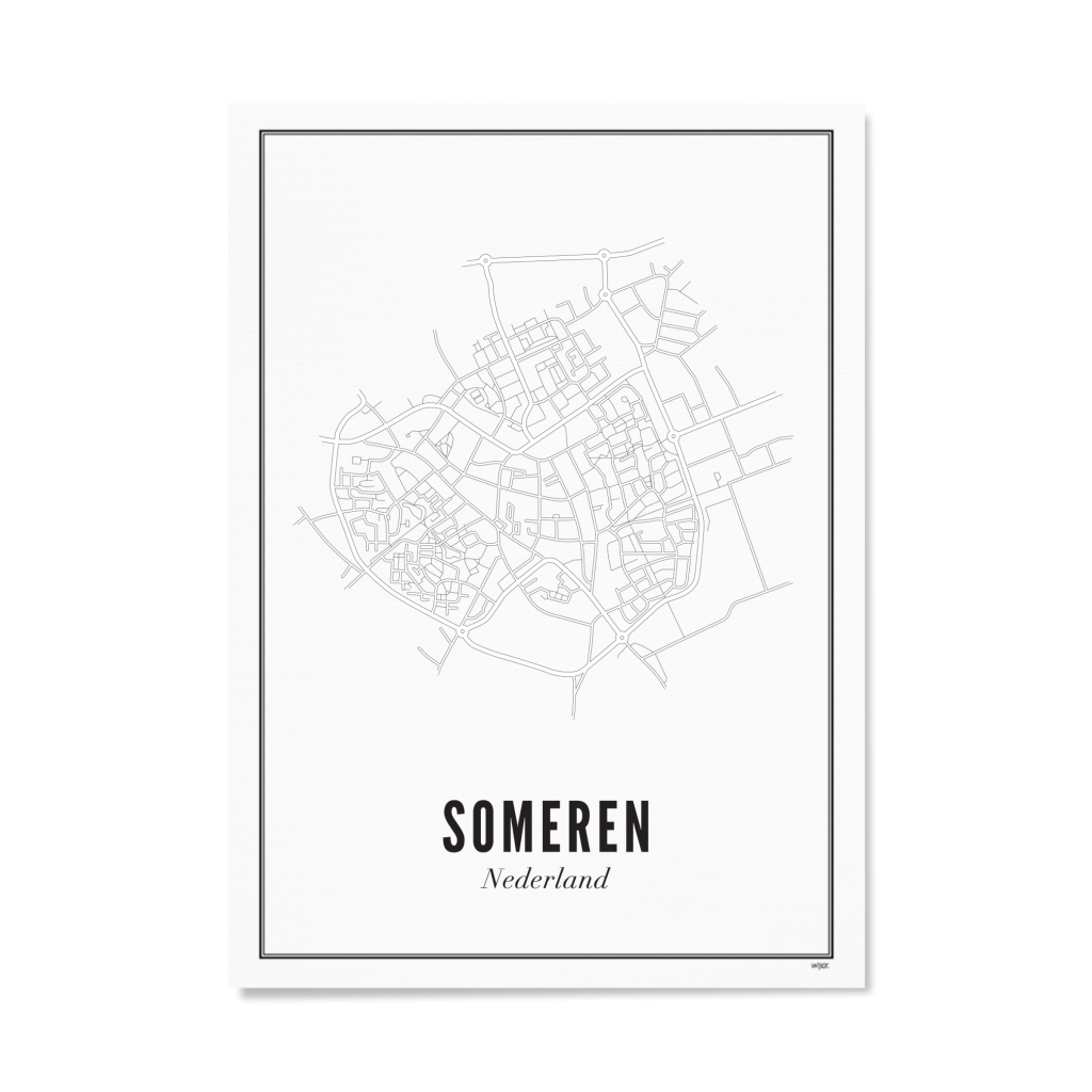 Poster von Stadt - Someren | WIJCK.