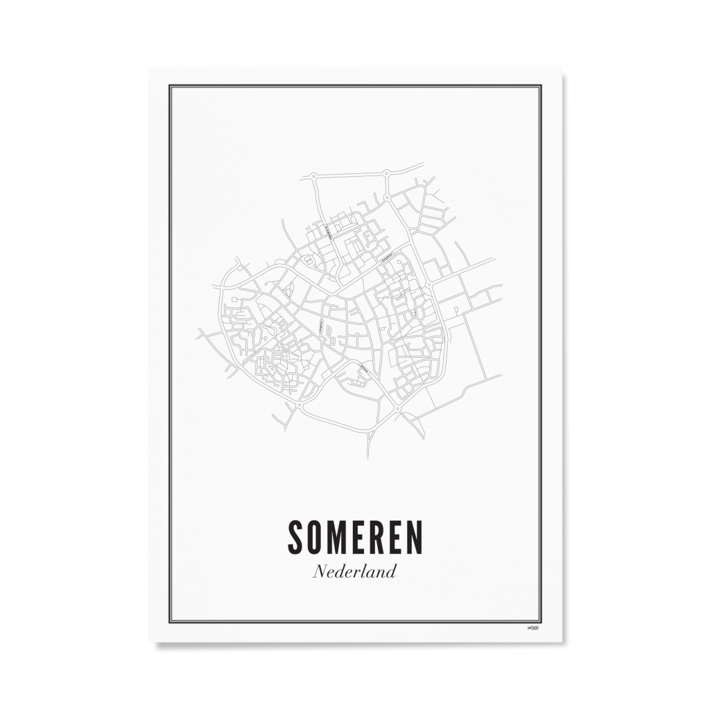 Poster von Someren - Stad | WIJCK.