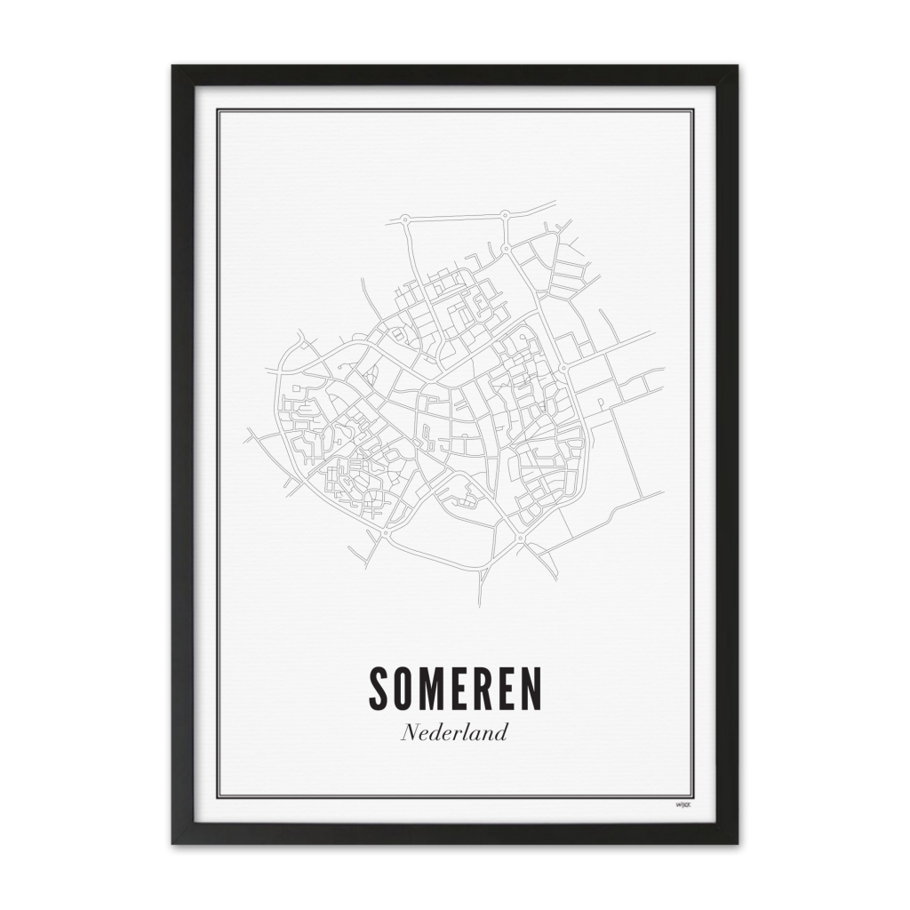 Poster von Stadt - Someren | WIJCK.