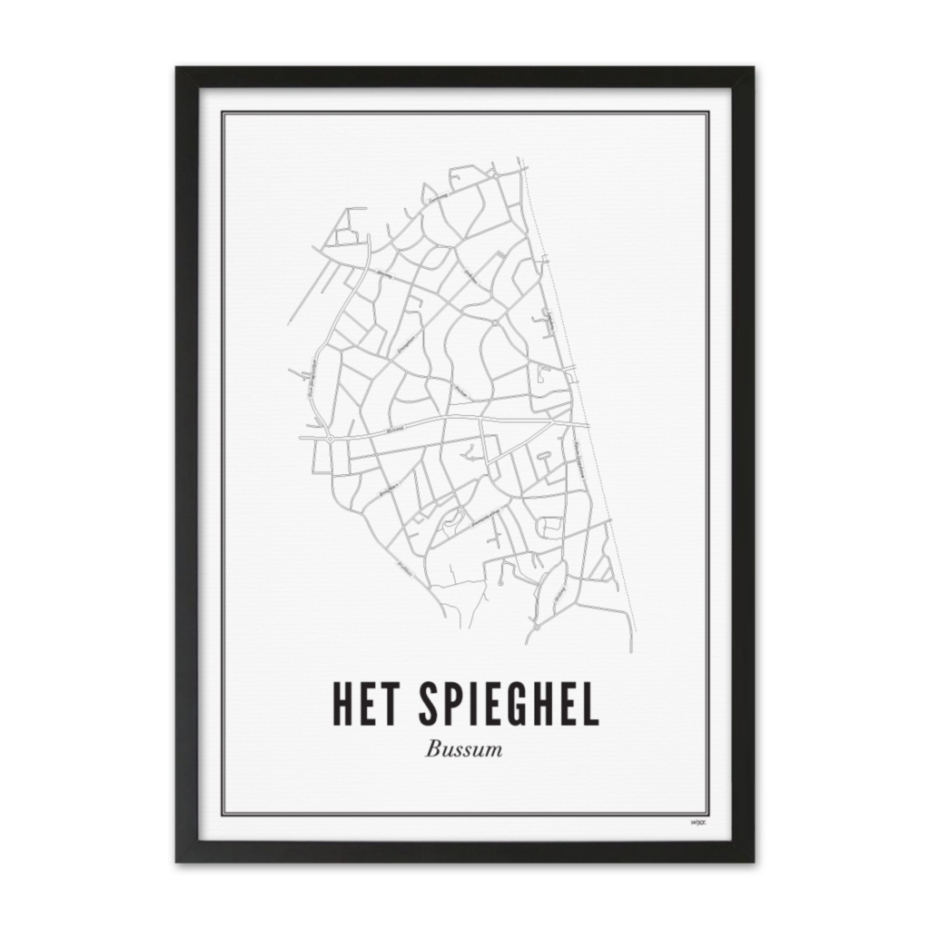 Poster of Bussum - Het Spiegel | WIJCK.