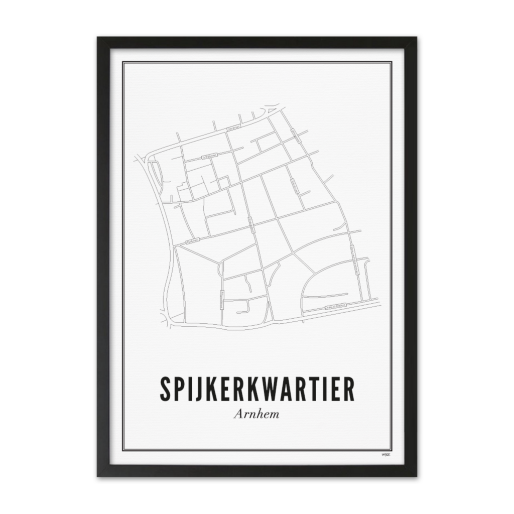 Affiches de Arnhem - Spijkerkwartier | WIJCK.