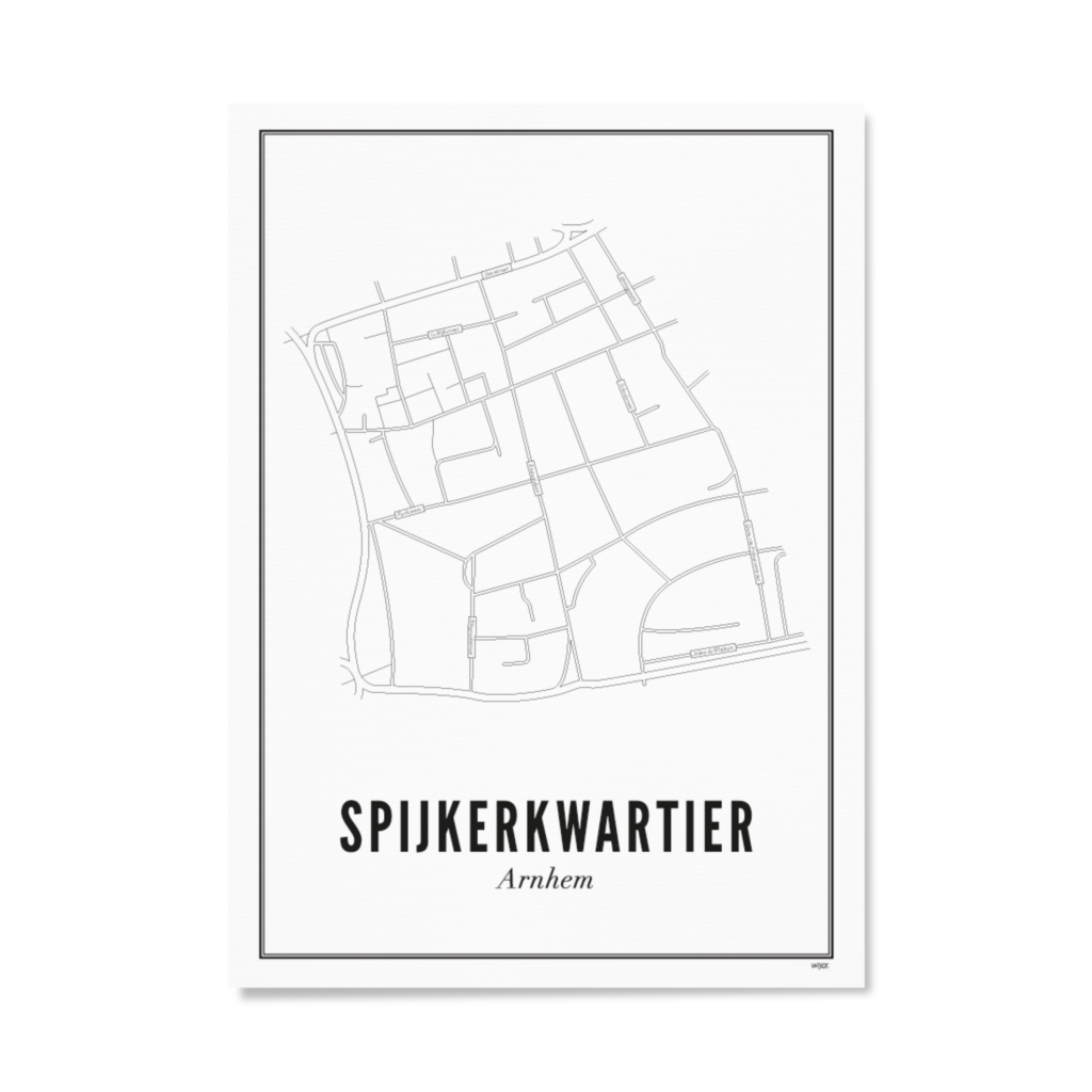Affiches de Arnhem - Spijkerkwartier | WIJCK.
