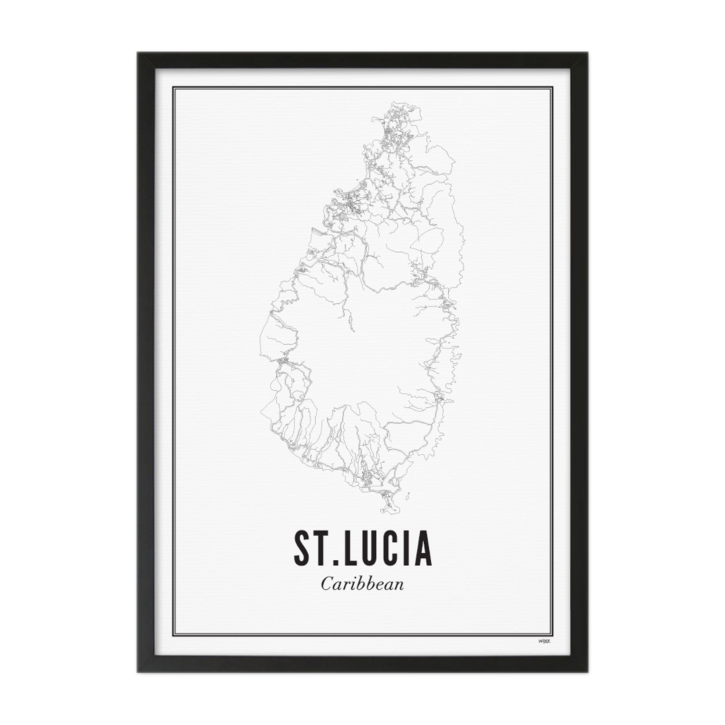 Affiches de St. Lucia | WIJCK.