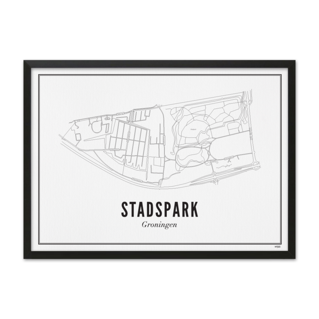 Affiches de Groningen - Stadspark | WIJCK.