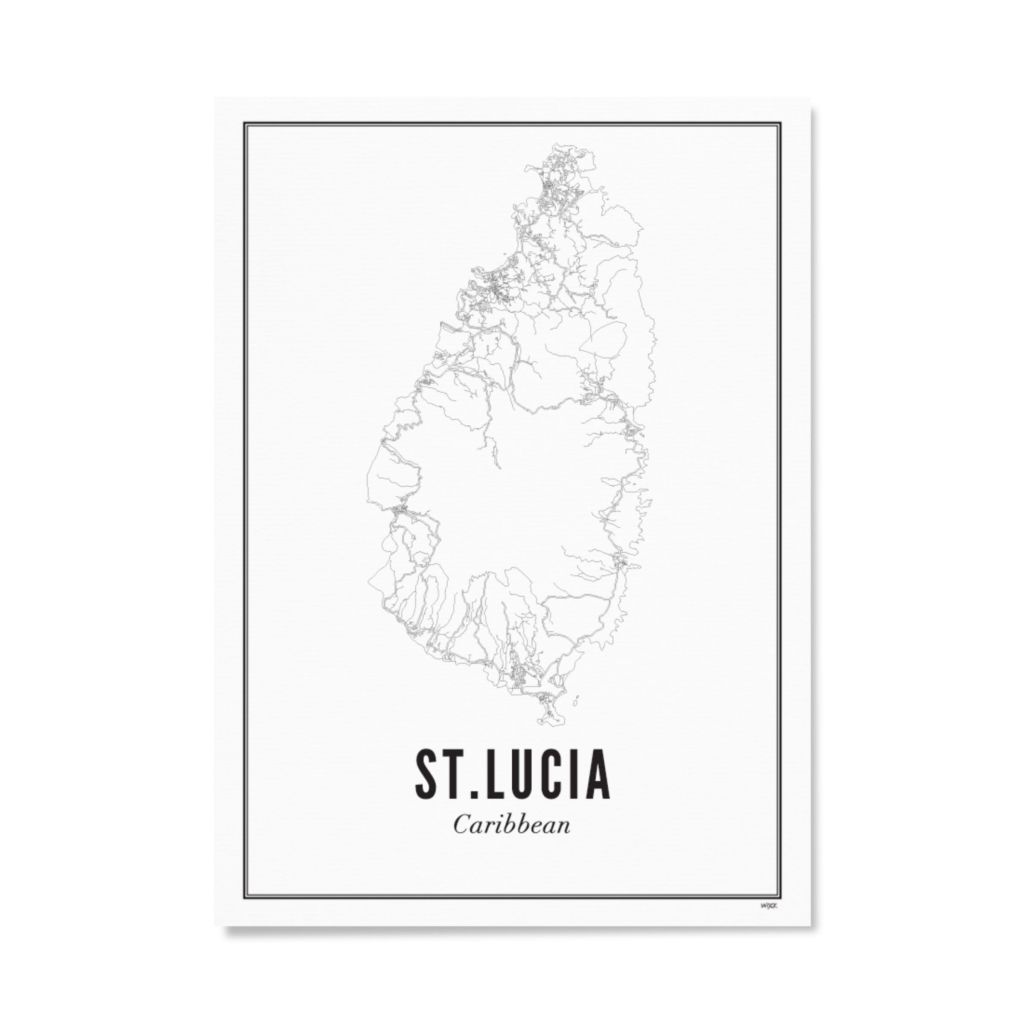 Affiches de St. Lucia | WIJCK.