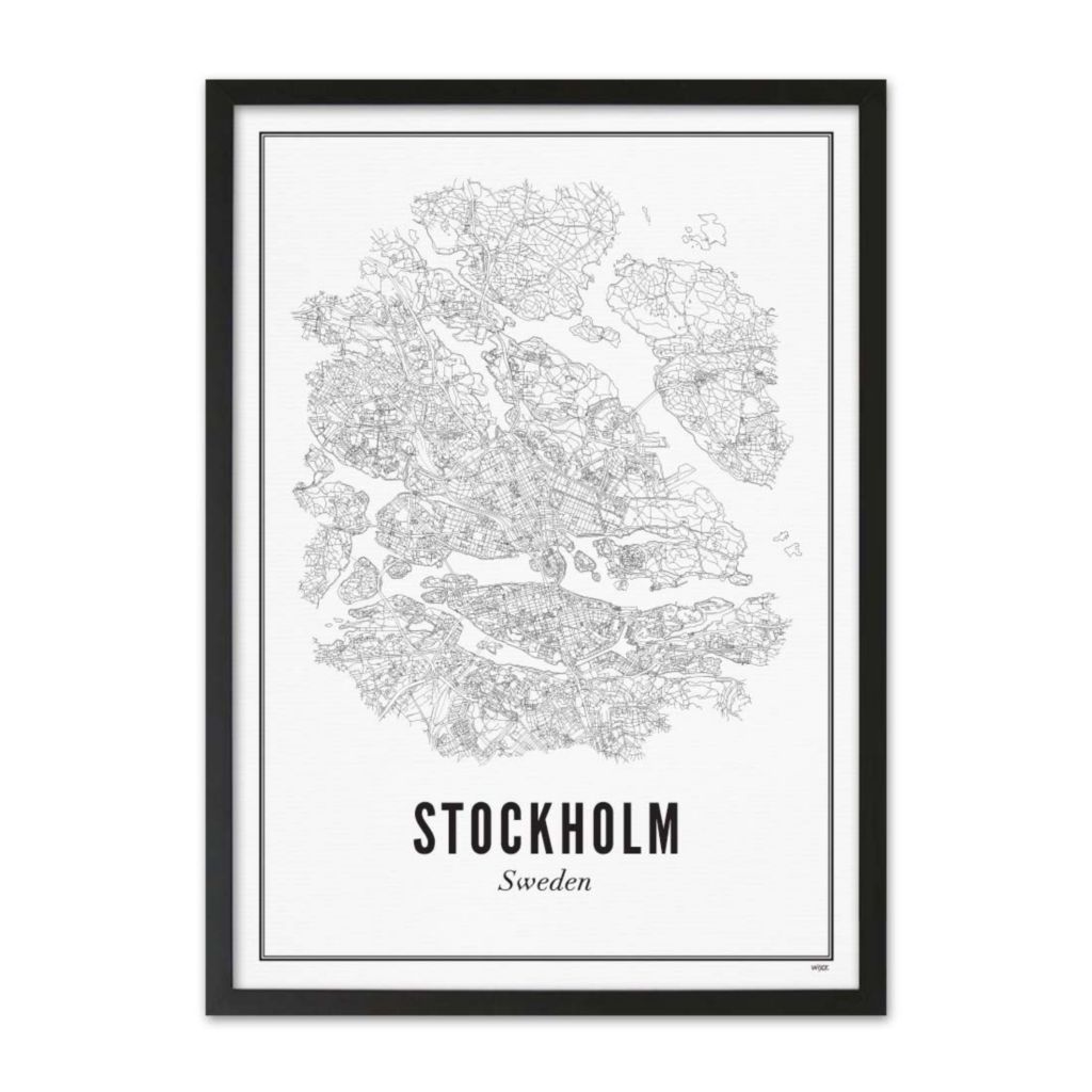 Affiches de Stockholm - Ville | WIJCK.