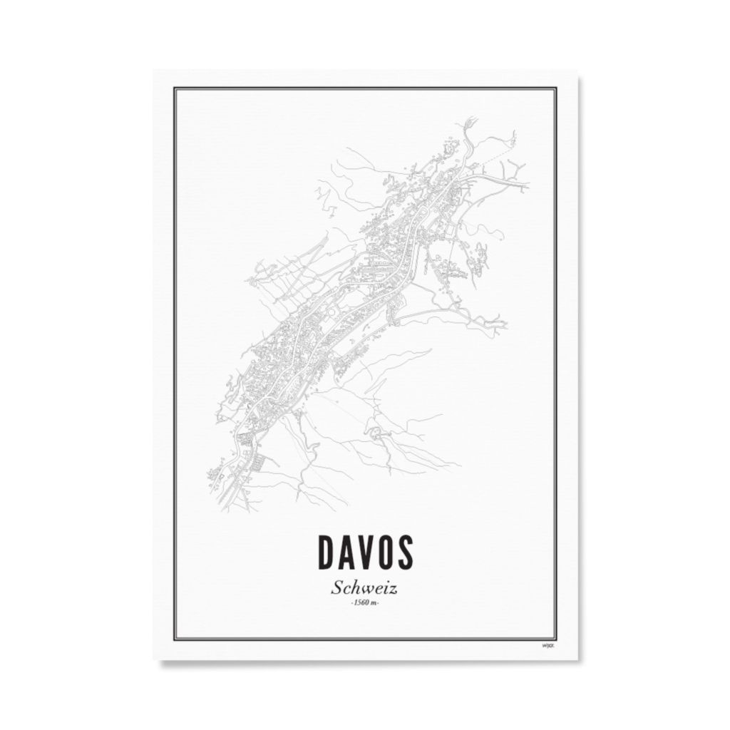 Poster van Davos | WIJCK. 