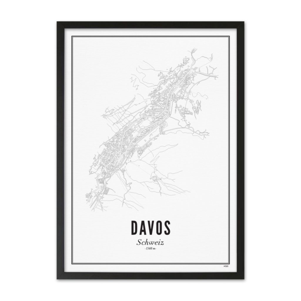 Poster van Davos | WIJCK. 