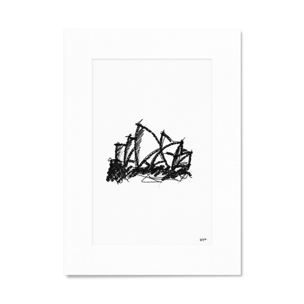 Poster van Sydney - Opera House | WIJCK. 