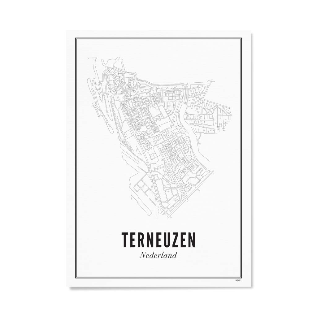 Poster of Terneuzen - Terneuzen - City | WIJCK.