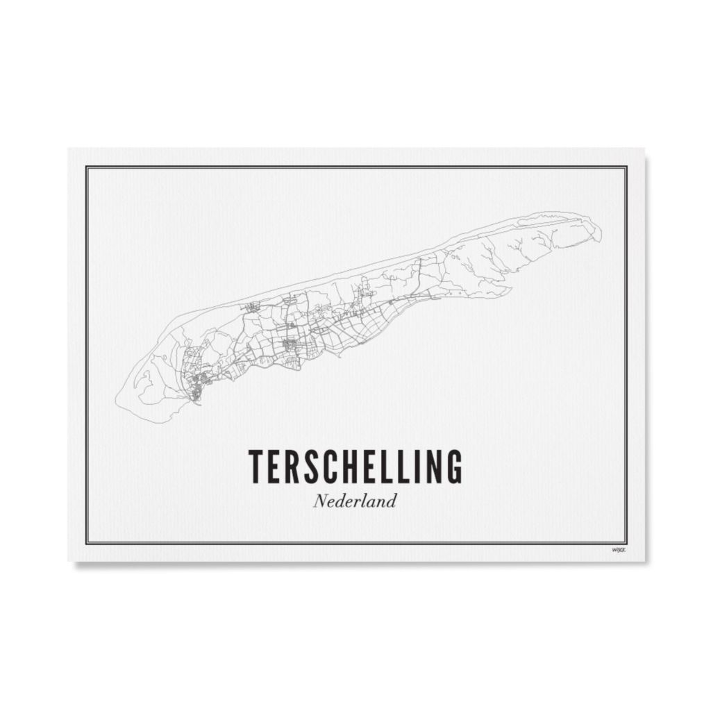 Poster van Terschelling | WIJCK. 