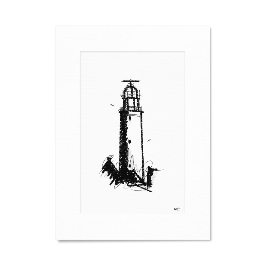 Poster von Texel - Vuurtoren | WIJCK.