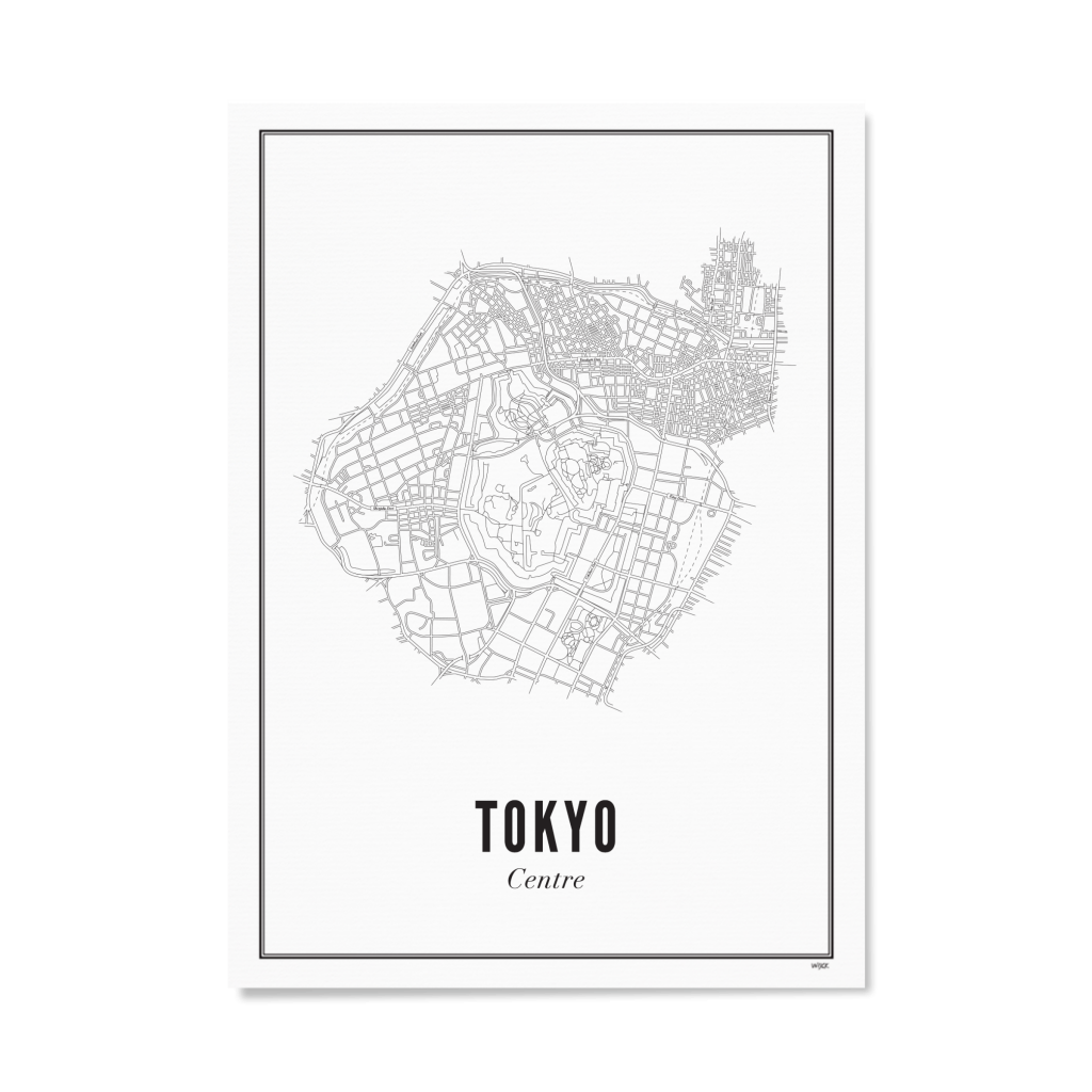 Poster of Tokyo - Centre | WIJCK.