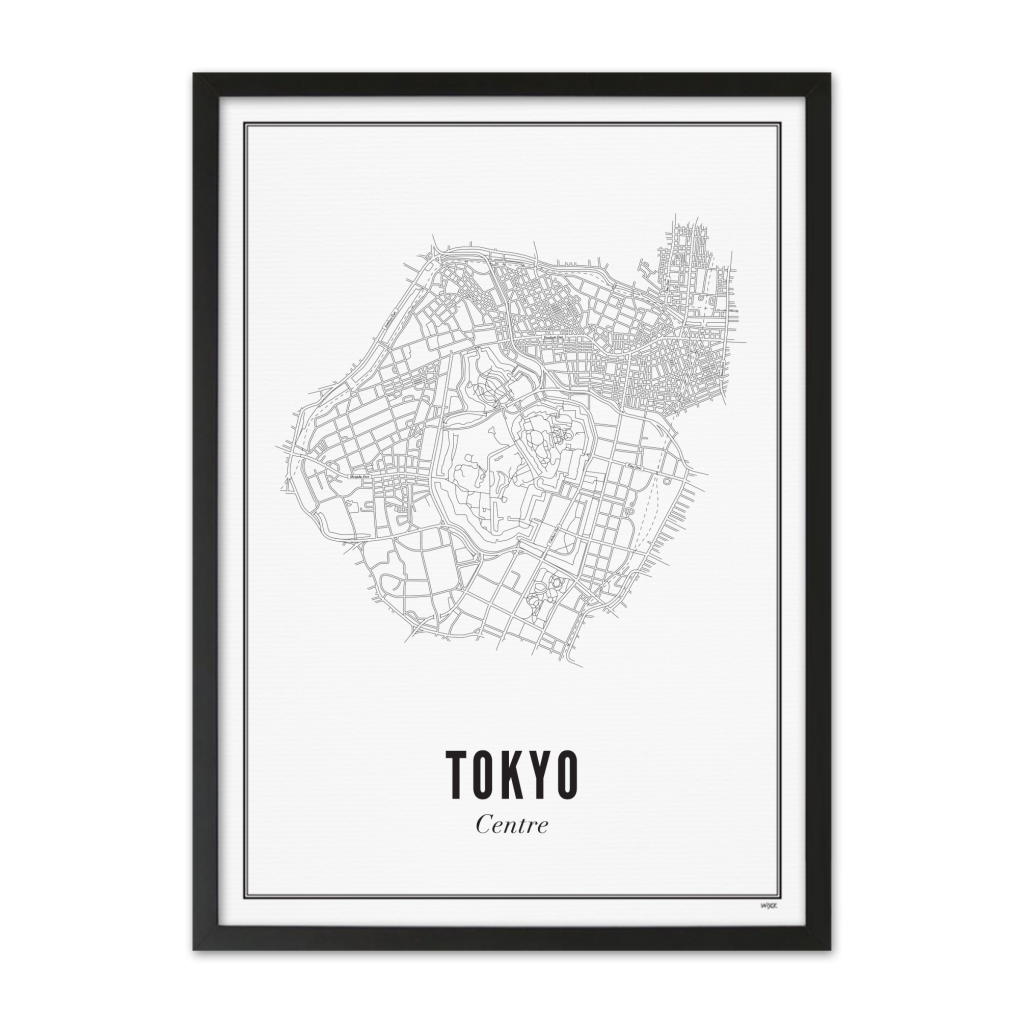 Poster of Tokyo - Centre | WIJCK.