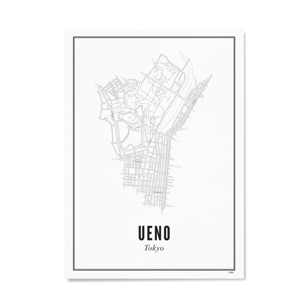 Poster von Tokyo - Ueno | WIJCK.