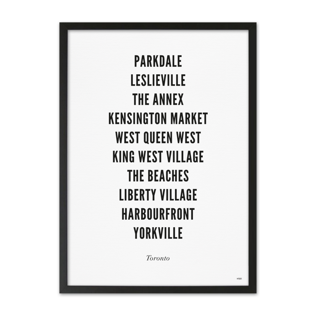 Poster van Toronto - Stad | WIJCK. 