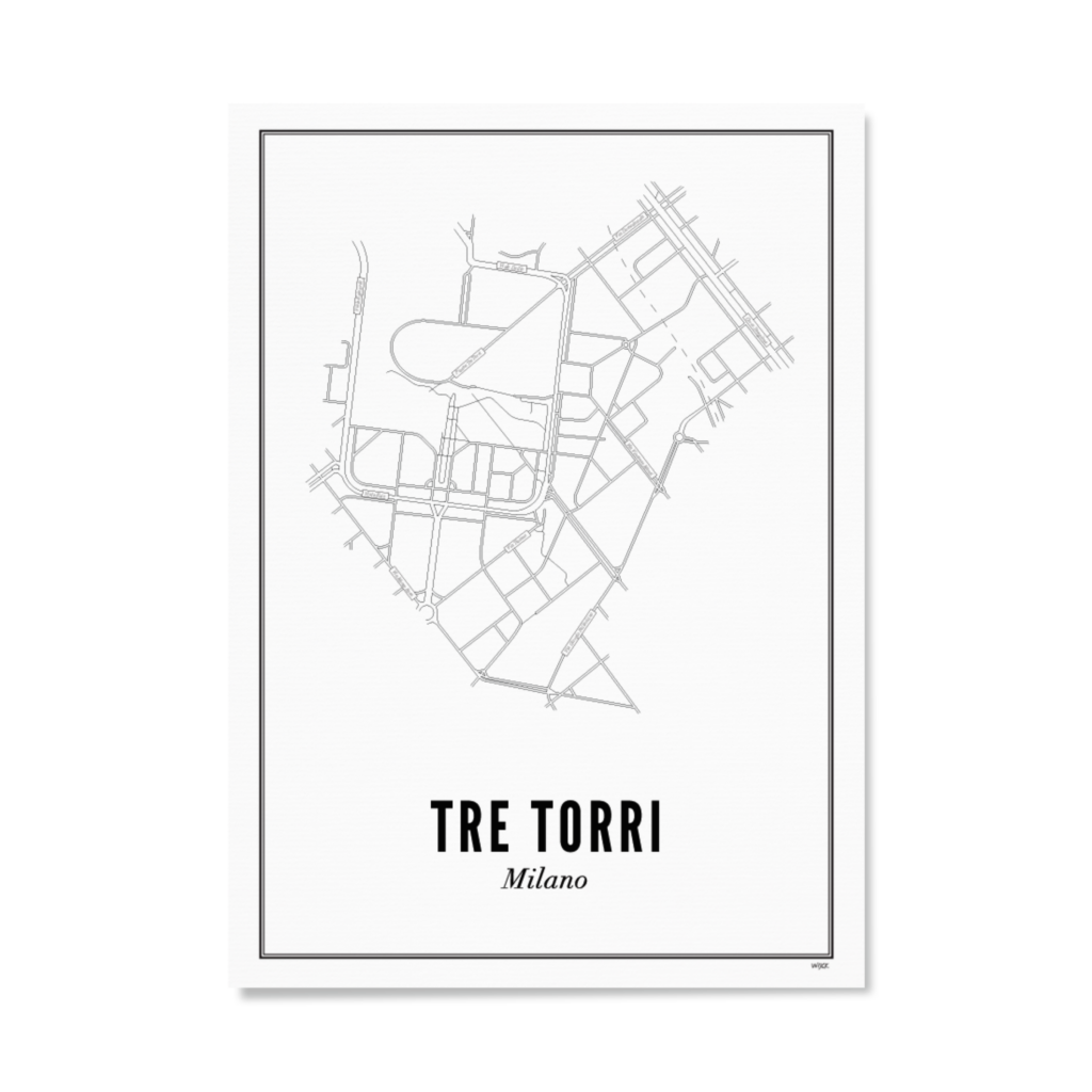 Affiches de Milan - Tre Torri | WIJCK.
