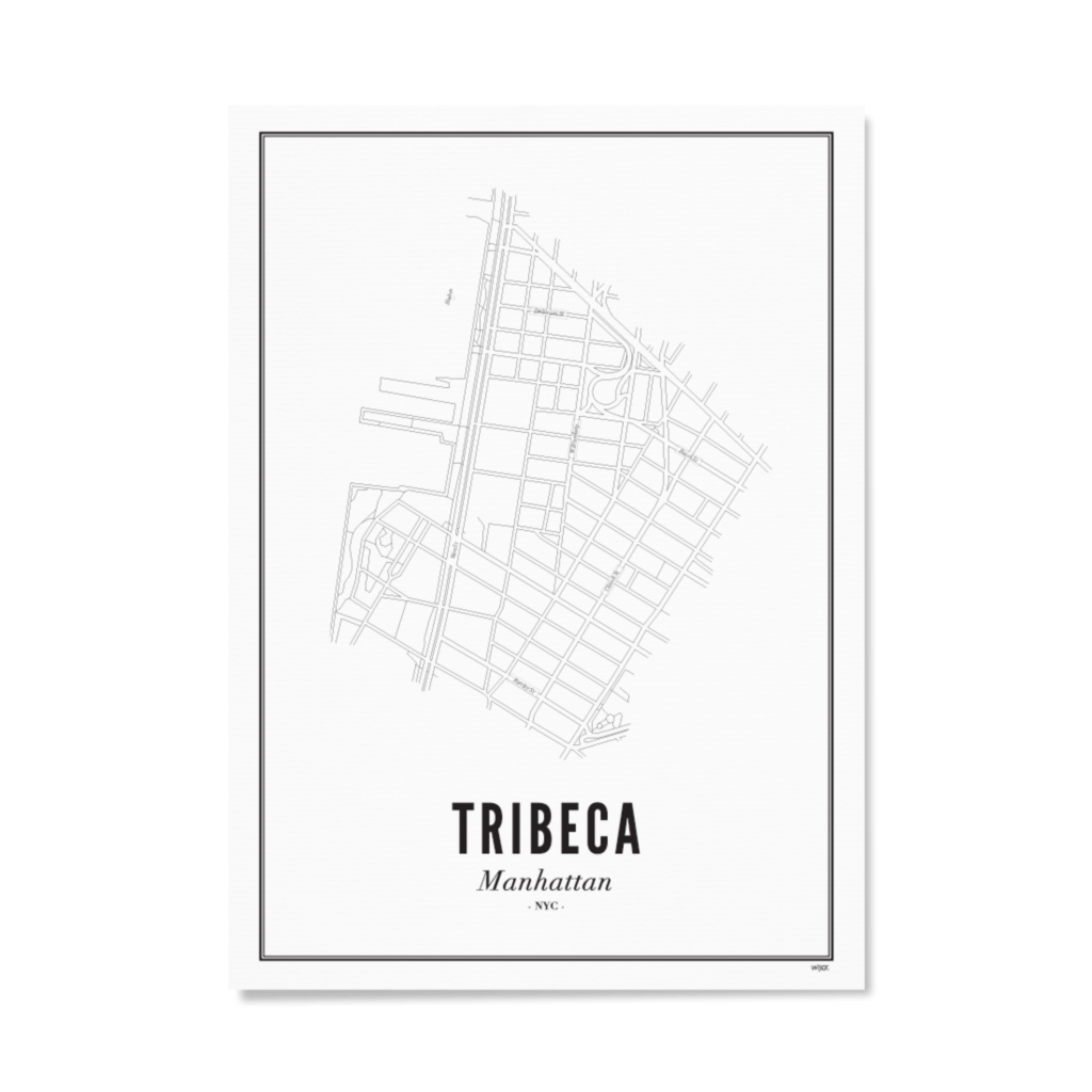 Poster von New York - Tribeca | WIJCK.