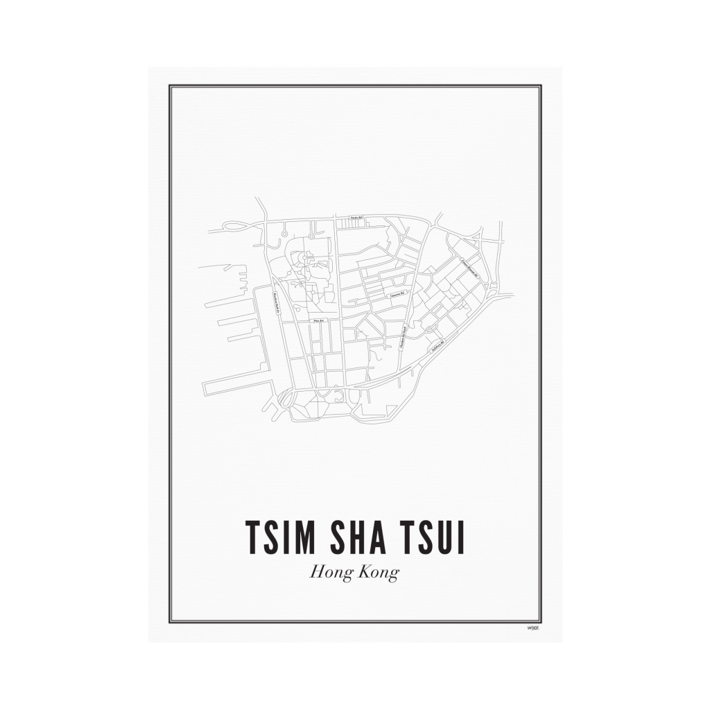 Poster van Hong Kong - Tsim Sha Tsui | WIJCK. 