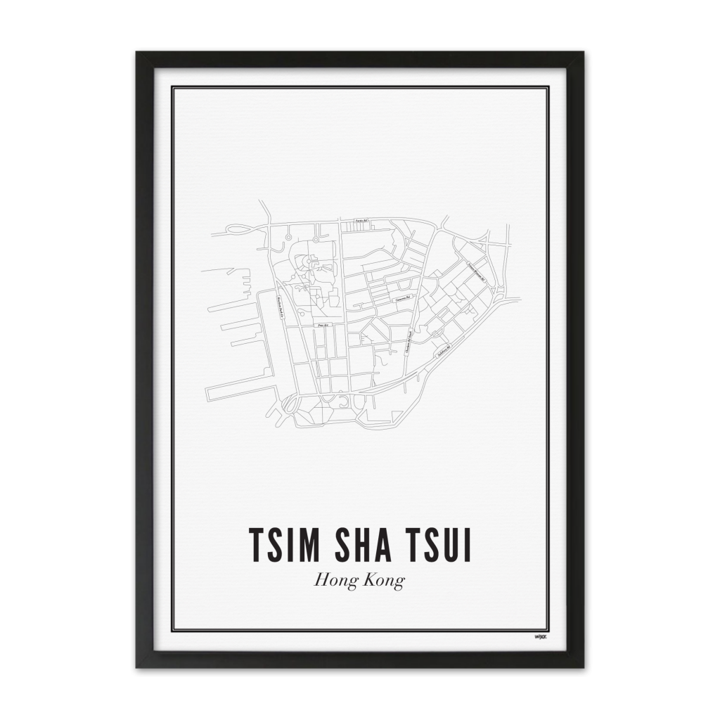 Poster van Hong Kong - Tsim Sha Tsui | WIJCK. 